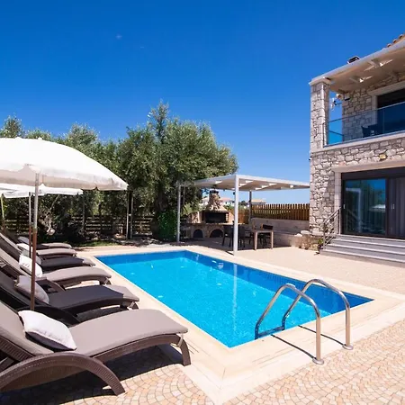 Azure Palatial Villa Lithakiá